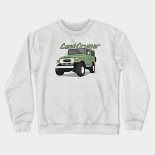 Land cruiser fj40 hardtop off road Crewneck Sweatshirt